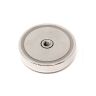 60mm dia x 15mm thick N42 Neodymium Pot Magnet with M8 Internal Thread - 139kg Pull