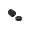 16.7mm dia x 4.7mm thick Rubber Coated N42 Neodymium Magnet - 1.8kg Pull