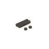 6mm dia x 3mm thick Y10 Ferrite Magnets - 0.063kg Pull