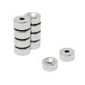 15mm dia x 7.5mm thick x 4.2mm c/sink Neodymium Magnet - 5.7kg Pull