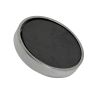 50mm dia x 10mm thick Ferrite Pot Magnet with M5 Internal Thread - 23kg Pull