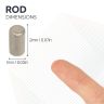 1mm dia x 2mm thick N42 Neodymium Magnets - 0.03kg Pull
