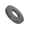 190mm O.D x 85mm I.D x 23mm thick Y30BH Ferrite Ring Magnet 16kg Pull