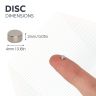 4mm dia x 2mm thick N35 Neodymium Magnet - 0.38kg Pull