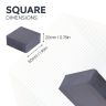50 x 50 x 20mm thick (C8 Grade 3) Ferrite Magnet - 8.4kg Pull