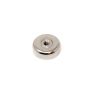 25mm dia x 8mm thick N42 Neodymium Pot Magnet with M5 Internal Thread - 10.5kg Pull