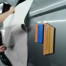MagWrap™ 15.5cm x 10.5cm Gold Magnetic Trapezoid Squeegee with Suede