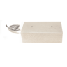 203.2 x 101.6 x 63.5mm thick Electromagnet with 10mm Mounting Hole - 907kg Pull (110V DC / 42W)