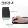 MagFlex® 25mm x 25mm Self-Adhesive Flexible Magnetic Squares - 96 per A4 Sheet