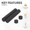 15mm dia x 10mm thick Y10 Ferrite Magnets - 0.3kg Pull