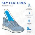 Magnetic Insoles size 8-13 - Rubber (One Pair)