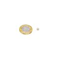 3mm dia x 1mm thick Samarium Cobalt Magnet - 0.17kg Pull