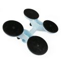 SCREWD 118mm diameter (325mm x 280mm) Quad Suction Lifter - 120kg Pull