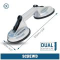 SCREWD 118mm diameter x 325mm length Dual Suction Lifter - 80kg Pull