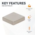 20 x 20 x 5mm thick N42 Neodymium Magnet - 7.8kg Pull