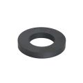 72mm O.D x 39mm I.D x 10mm thick Y30BH Ferrite Ring Magnet - 5.5kg Pull