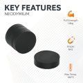 16.7mm dia x 4.7mm thick Rubber Coated N42 Neodymium Magnet - 1.8kg Pull