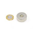30mm O.D. x 10mm I.D. x 10mm thick Diametrically Magnetised N42 Neodymium Ring Magnet