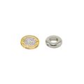 20mm O.D x 10mm I.D x 5mm thick Diametrically Magentised N42 Neodymium Magnet - 3.2kg Pull
