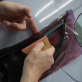 MagWrap™ 9.5cm x 6.8cm Gold Magnetic Trapezoid Squeegee with Suede