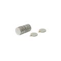 Adhesive 9.5mm dia x 0.75mm N35 Neodymium Magnet - 0.35kg Pull