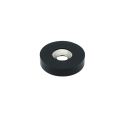 26.5mm dia x 6mm thick x 7mm c/sink Rubber Coated N42 Neodymium Magnet - 6.4kg Pull