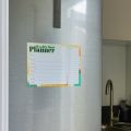 MagFlex® A4 Abstract Weekly Meal Planner Fridge Magnet - Flexible Magnetic Sheet