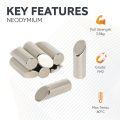 10mm dia x 30mm thick N42 Neodymium Mitre Magnet - 3.6kg Pull