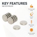 15mm dia x 3mm thick N42 Neodymium Magnet - 2.9kg Pull