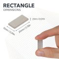 20 x 10 x 2mm thick N42 Neodymium Magnet - 2.1kg Pull