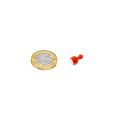 Rainbow Skittle Magnet - Office & Fridge - 8 Colours (12mm dia x 21mm tall) (Pack of 16)