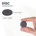 25mm x 3mm thick Y10 Ferrite Magnet - 0.69kg Pull