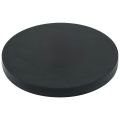 88mm dia x 8mm high Rubber Coated POS Magnet c/w M8 Boss Thread - 45kg Pull