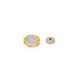 12mm dia x 4.5mm thick x 3mm c/sink N42 Neodymium Pot Magnet - 3.9kg Pull