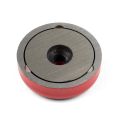29mm dia x 9mm thick Alnico Shallow Pot Magnet c/w 5.2mm dia countersunk hole - 5kg Pull