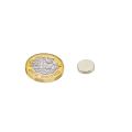 10mm dia x 2mm thick Ultra High Performance N52 Neodymium Magnet - 1.3kg Pull