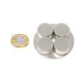 50mm dia x 12mm thick x 6mm hole Coarse Pole Limpet Magnet - 50kg Pull