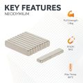 20 x 4 x 2mm thick N42 Neodymium Magnet - 1.9kg Pull