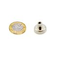 16mm dia x 13mm tall x M4 thread N42 Neodymium Pot Magnet - 9.7kg Pull