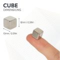 10 x 10 x 10mm thick N42 Neodymium Magnet - 4.7kg Pull