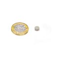 6mm dia x 3mm thick Samarium Cobalt Magnet - 0.7kg Pull