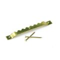SCREWD 62mm Sawtooth Hanger Kit - 5 Sawtooth Hangers & 10 Semi-Round Head Nails (5 Packs)