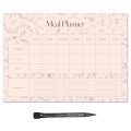 MagFlex® A4 Wild Flowers Weekly Meal Planner Fridge Magnet - Flexible Magnetic Sheet