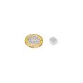 11.11mm x 11.11mm x 11.11mm thick N42 Neodymium Magnet - 3.5kg Pull - Licensed Material