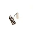 12.7mm dia x 38.1mm thick Electromagnet with 3.5mm Mounting Hole - 1.8kg Pull (12V DC / 1.4W)