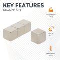 12 x 12 x 12mm thick N42 Neodymium Magnet - 7.4kg Pull