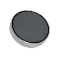 80mm dia x 32mm tall x M10 thread Ferrite Pot Magnet - 60kg Pull