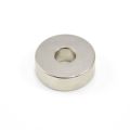 30mm O.D. x 10mm I.D. x 10mm thick Diametrically Magnetised N42 Neodymium Ring Magnet