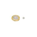 5mm dia x 2mm thick Samarium Cobalt Magnet - 0.34kg Pull