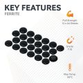 Large Notice Board/Planning Magnets (40mm dia x 8mm high)